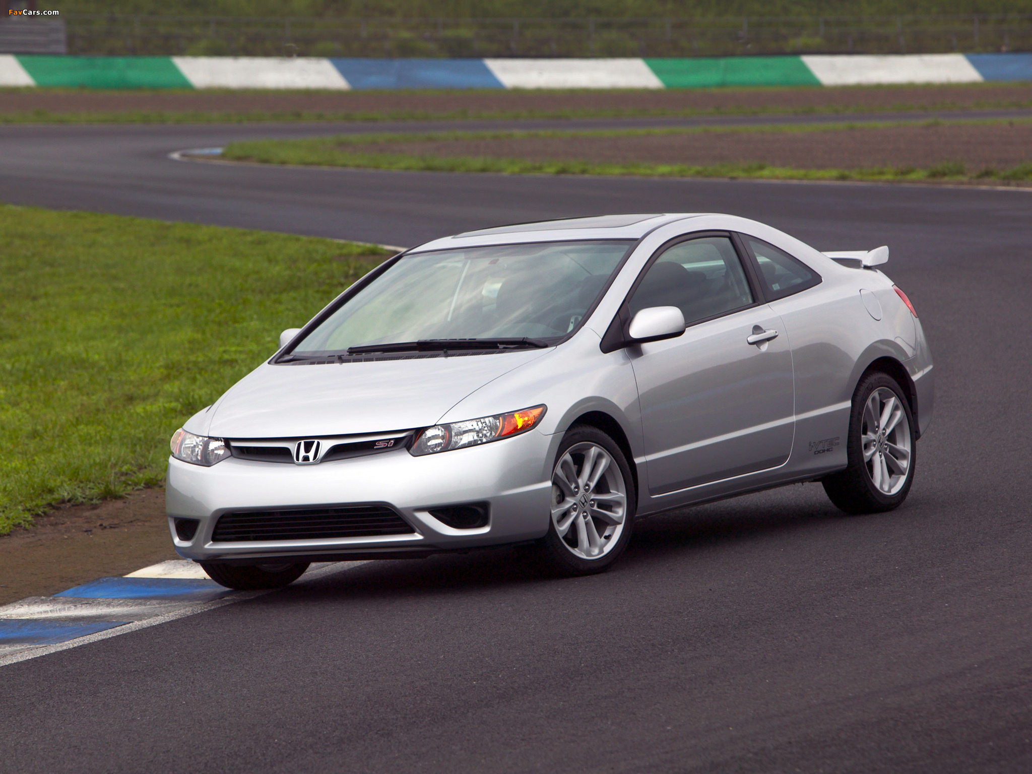 Honda Civic Si Coupe 2006–08 wallpapers (2048 x 1536)