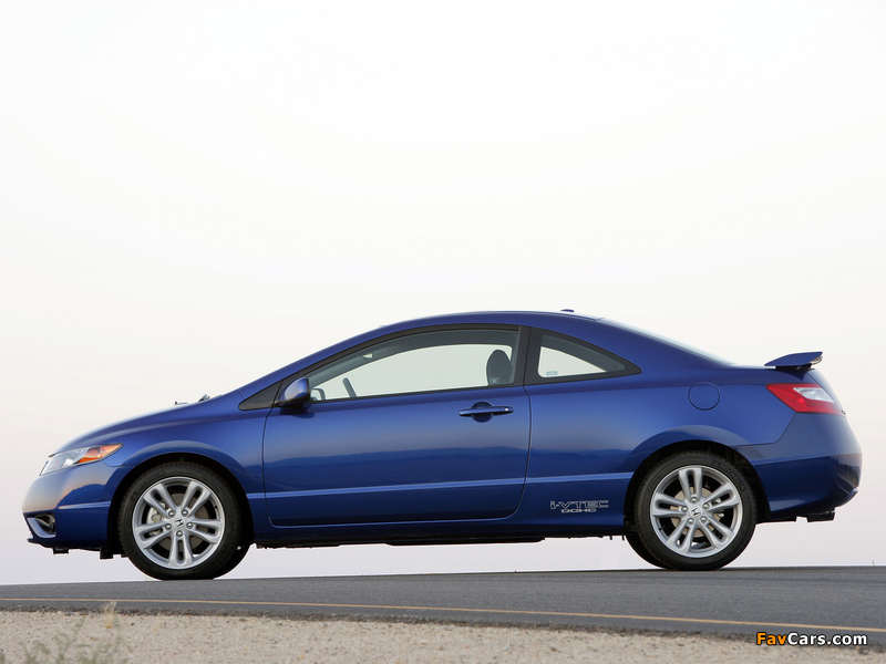 Honda Civic Si Coupe 2006–08 wallpapers (800 x 600)