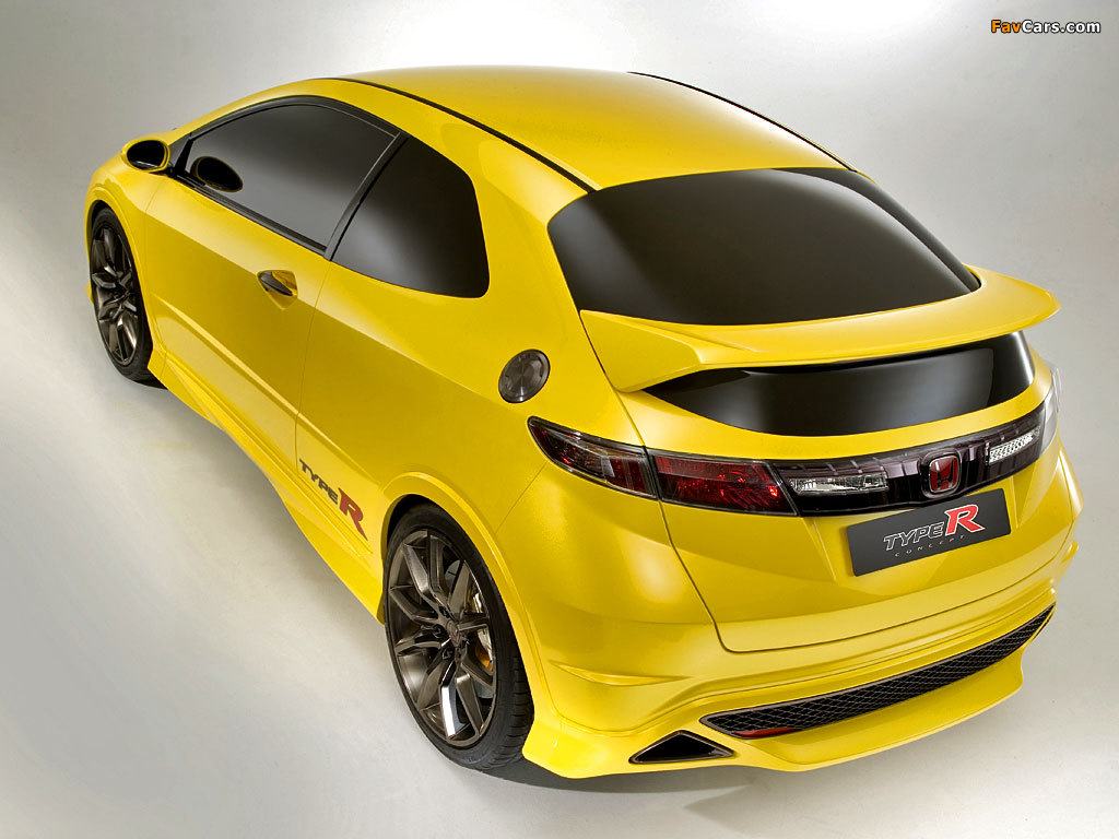 Honda Civic Type-R Concept 2006 wallpapers (1024 x 768)