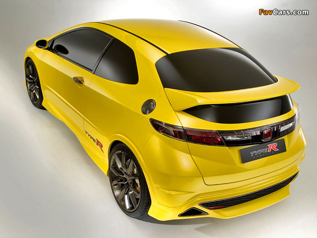 Honda Civic Type-R Concept 2006 wallpapers (640 x 480)