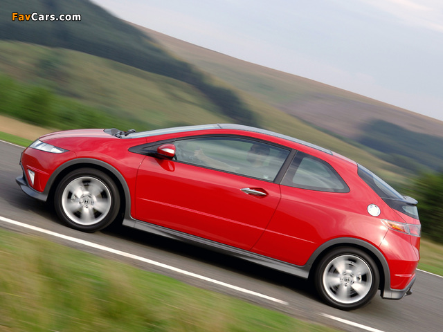 Honda Civic Type-S UK-spec (FN) 2007–08 images (640 x 480)