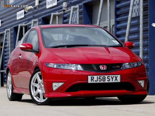 Honda Civic Type-R UK-spec (FN2) 2007–08 images (640 x 480)