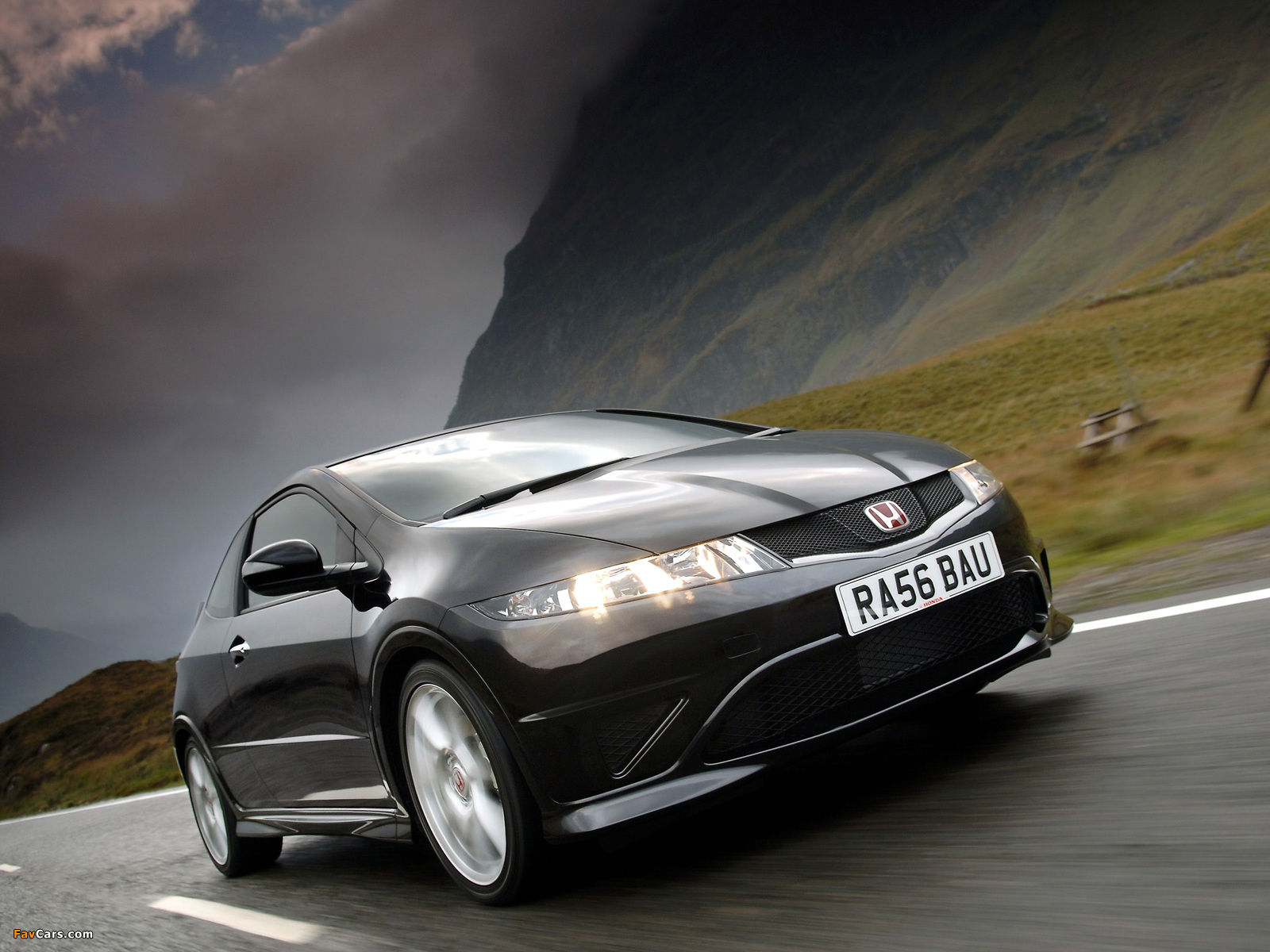 Honda Civic Type-R UK-spec (FN2) 2007–08 images (1600 x 1200)