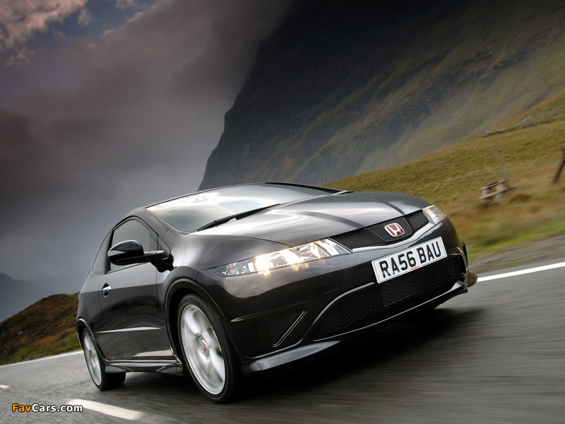 Honda Civic Type-R UK-spec (FN2) 2007–08 images (800 x 600)