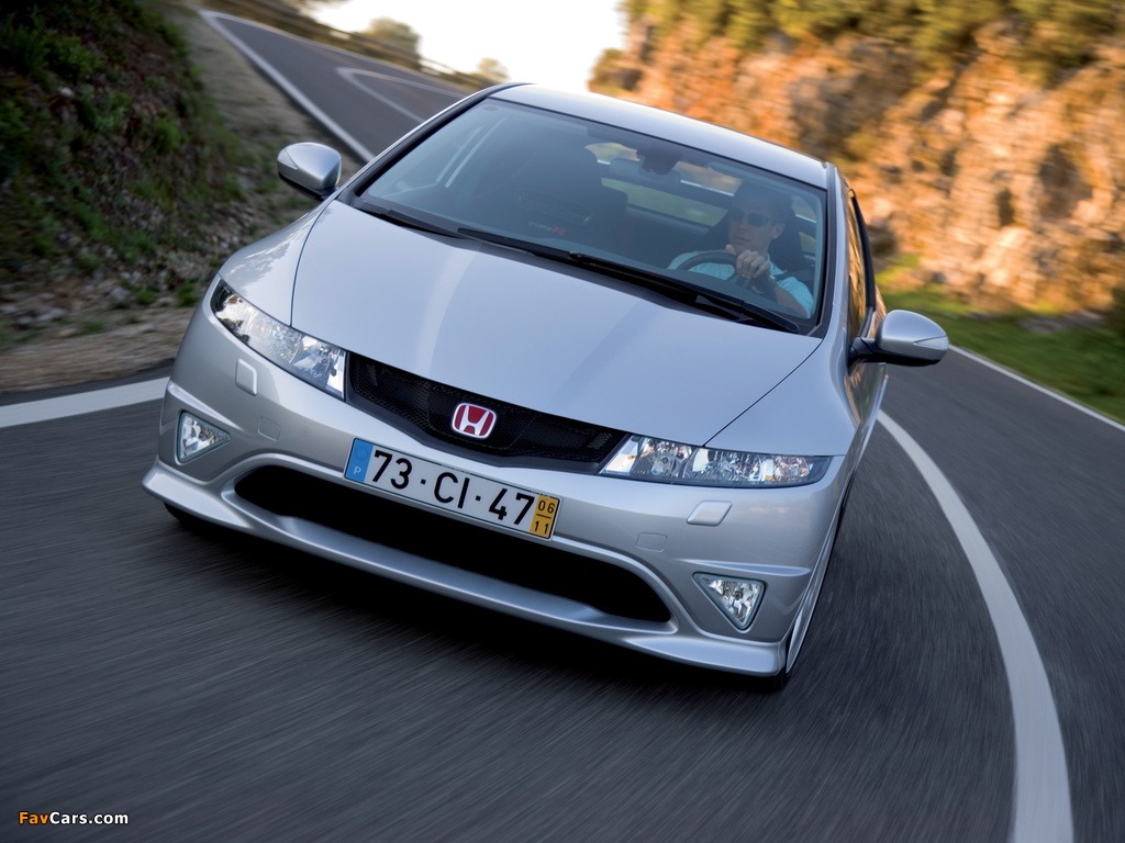 Honda Civic Type-R (FN2) 2007–08 photos (1024 x 768)