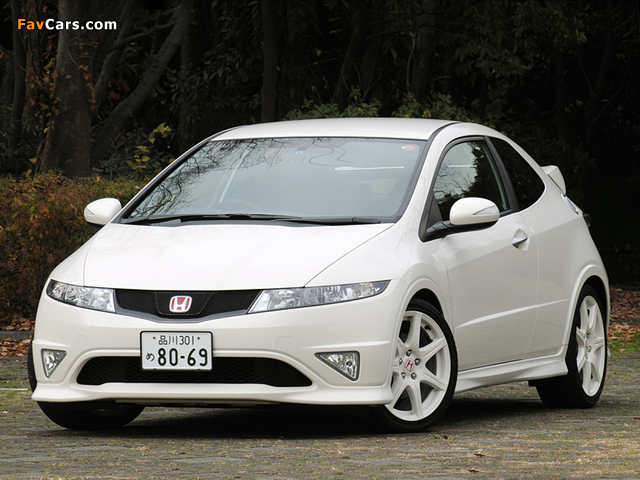 Honda Civic Type-R (FN2) 2007–08 photos (640 x 480)