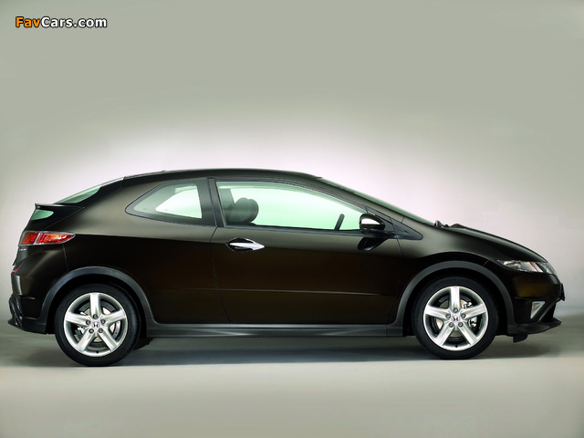 Honda Civic Type-S UK-spec (FN) 2007–08 photos (640 x 480)