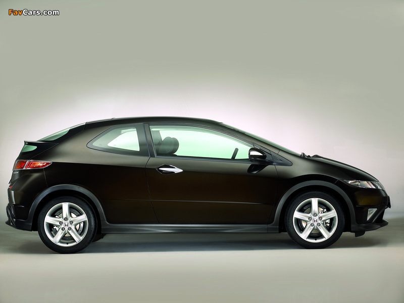 Honda Civic Type-S UK-spec (FN) 2007–08 photos (800 x 600)