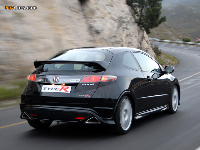 Honda Civic Type-R ZA-spec (FN2) 2007–08 pictures (640 x 480)