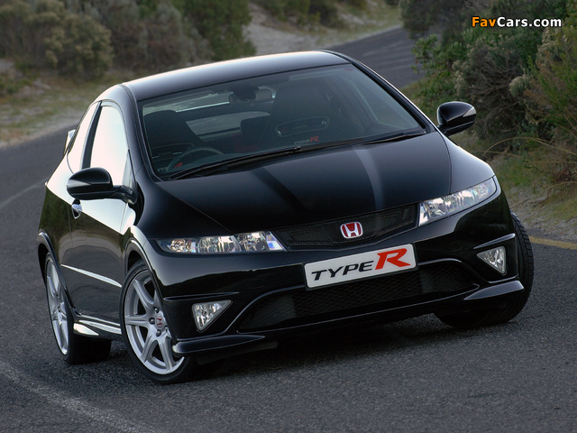 Honda Civic Type-R ZA-spec (FN2) 2007–08 pictures (640 x 480)