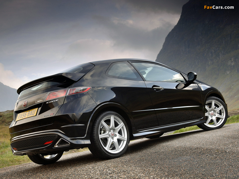 Honda Civic Type-R UK-spec (FN2) 2007–08 pictures (800 x 600)