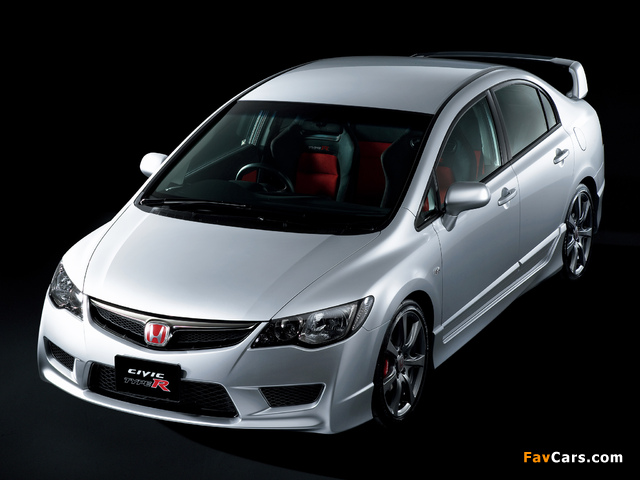 Honda Civic Type-R Sedan (FD2) 2007–08 pictures (640 x 480)