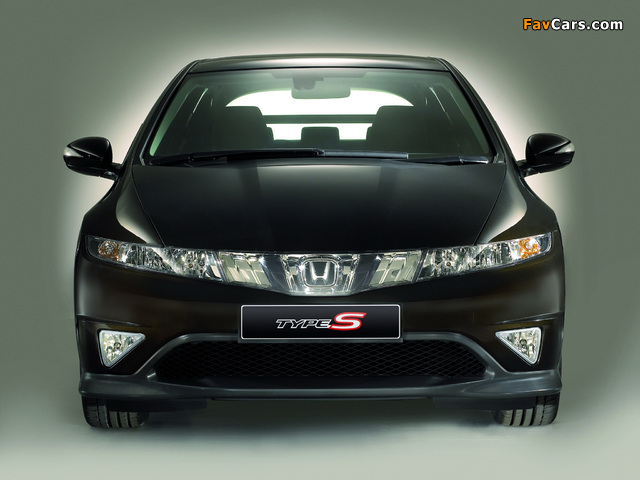 Honda Civic Type-S UK-spec (FN) 2007–08 pictures (640 x 480)