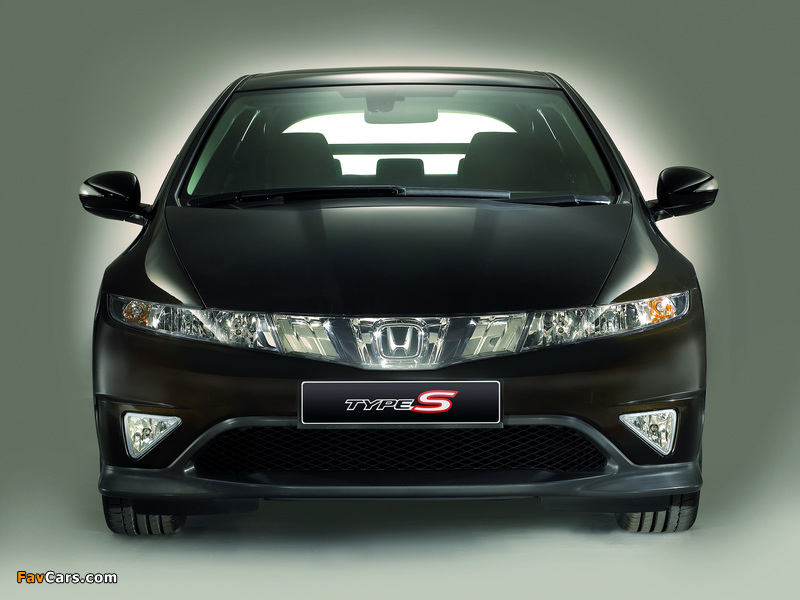 Honda Civic Type-S UK-spec (FN) 2007–08 pictures (800 x 600)