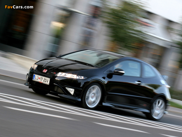 Honda Civic Type-R (FN2) 2007–08 wallpapers (640 x 480)