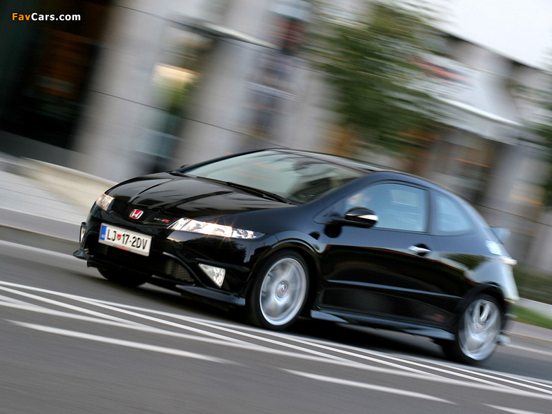 Honda Civic Type-R (FN2) 2007–08 wallpapers (800 x 600)