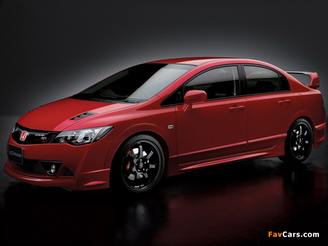 Mugen Honda Civic Type-RR Sedan 2007 wallpapers (640 x 480)