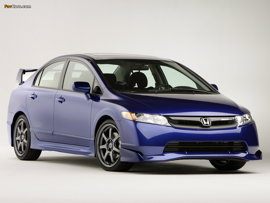 Mugen Honda Civic Si Sedan 2008 images (1024 x 768)