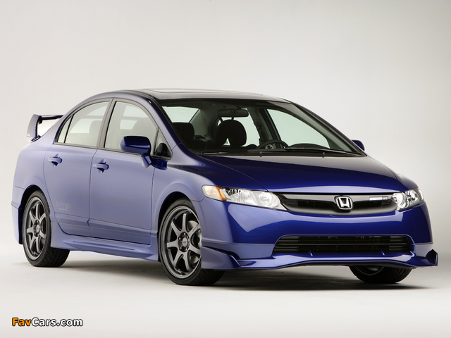 Mugen Honda Civic Si Sedan 2008 images (640 x 480)