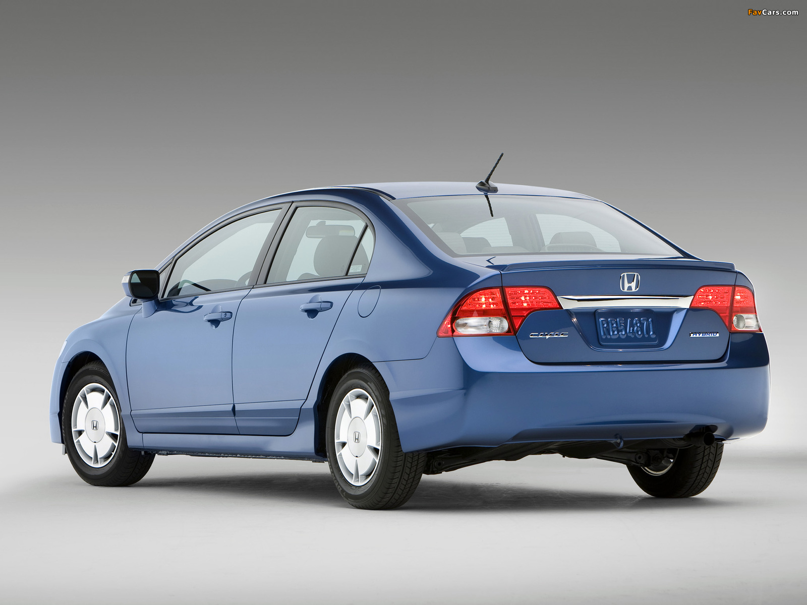 Honda Civic Hybrid US-spec 2008–11 images (1600 x 1200)