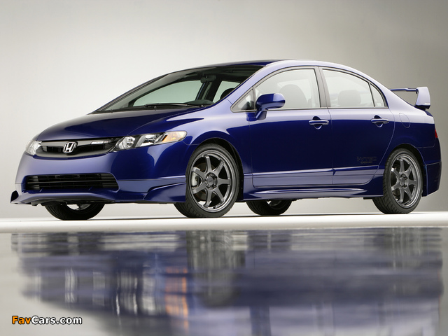 Mugen Honda Civic Si Sedan 2008 images (640 x 480)