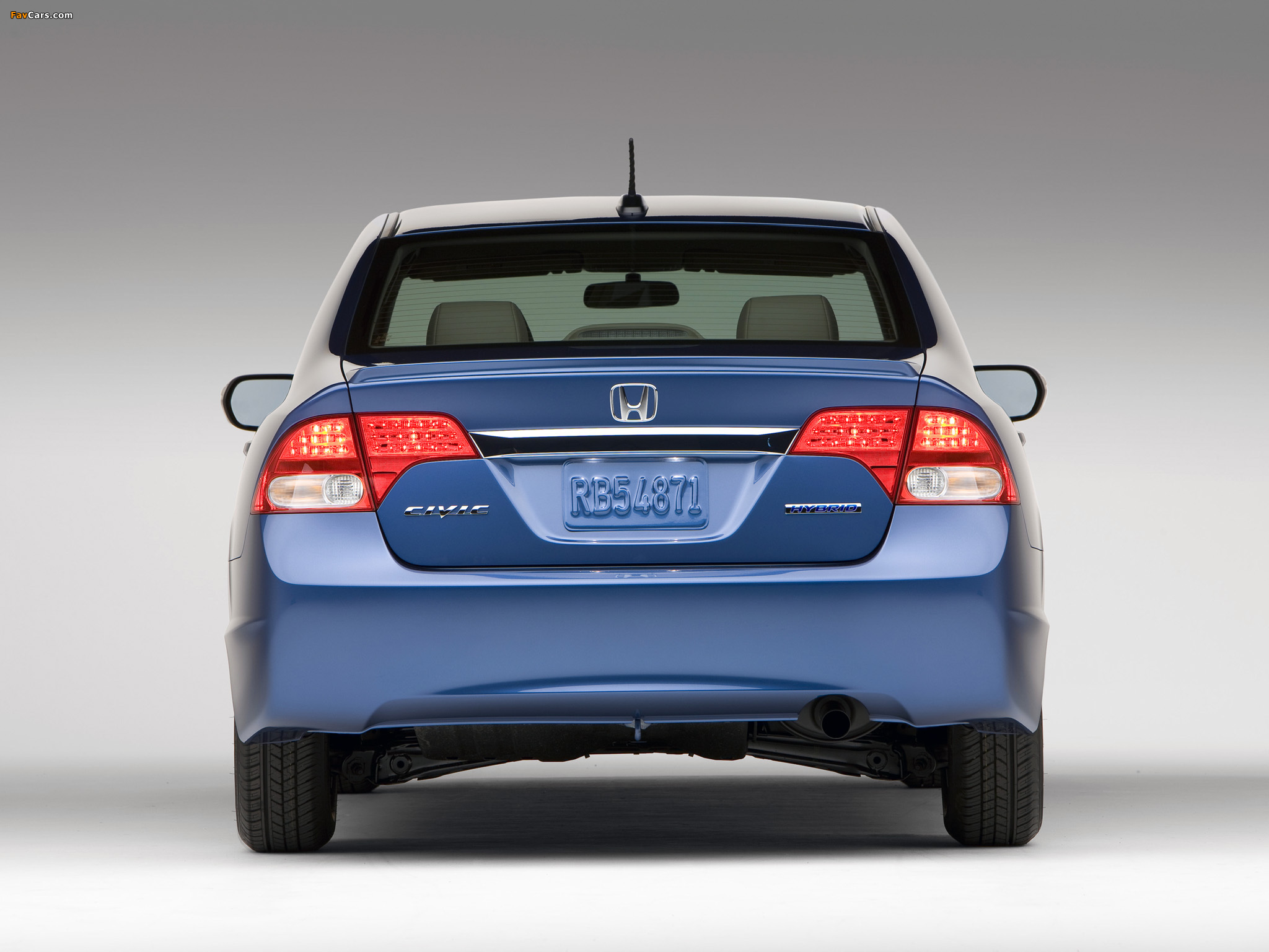 Honda Civic Hybrid US-spec 2008–11 images (2048 x 1536)