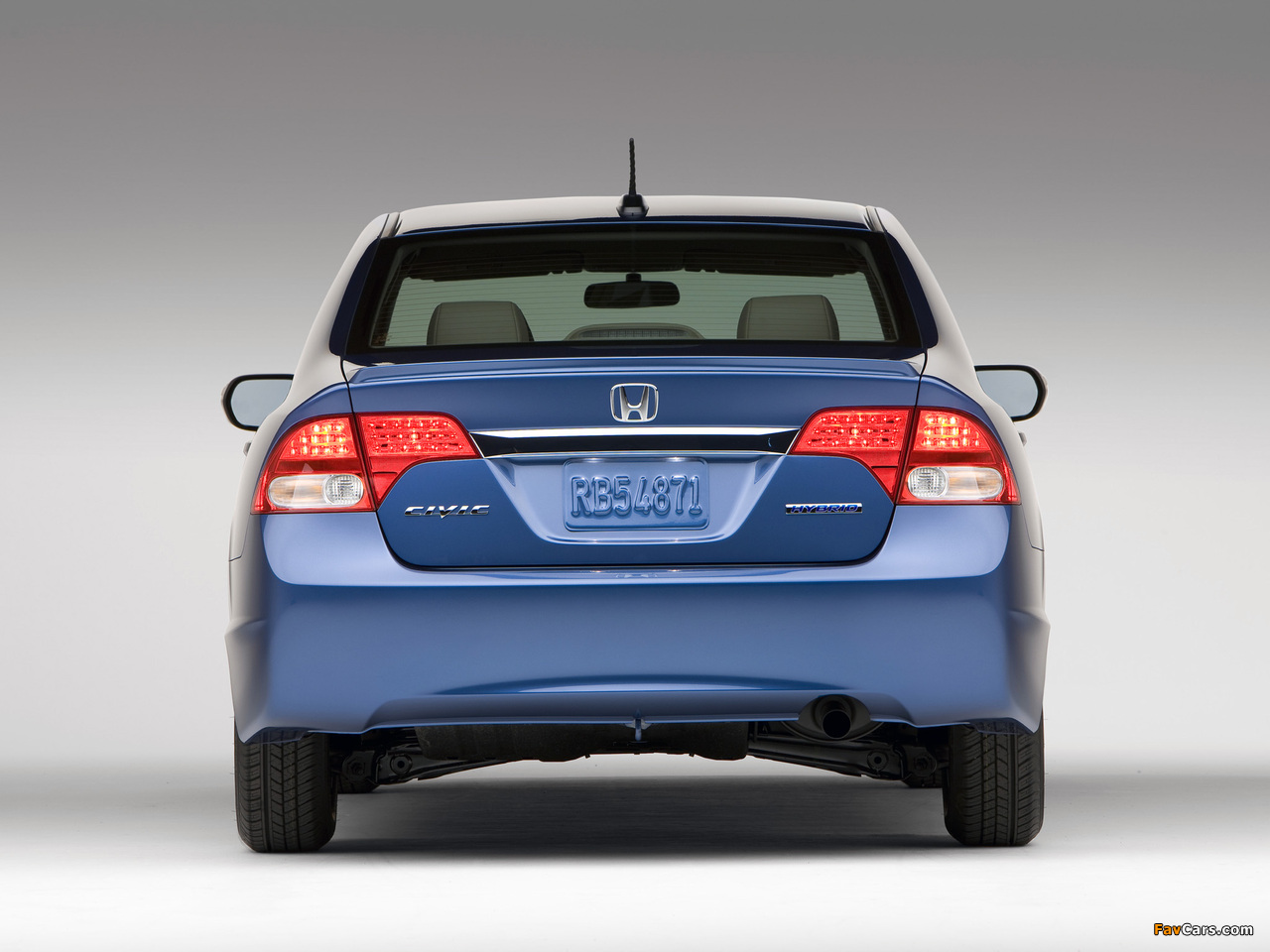 Honda Civic Hybrid US-spec 2008–11 images (1280 x 960)