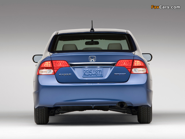 Honda Civic Hybrid US-spec 2008–11 images (640 x 480)