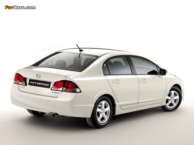 Honda Civic Hybrid (FD3) 2008–11 images (640 x 480)