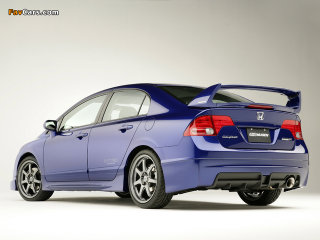 Mugen Honda Civic Si Sedan 2008 photos (640 x 480)