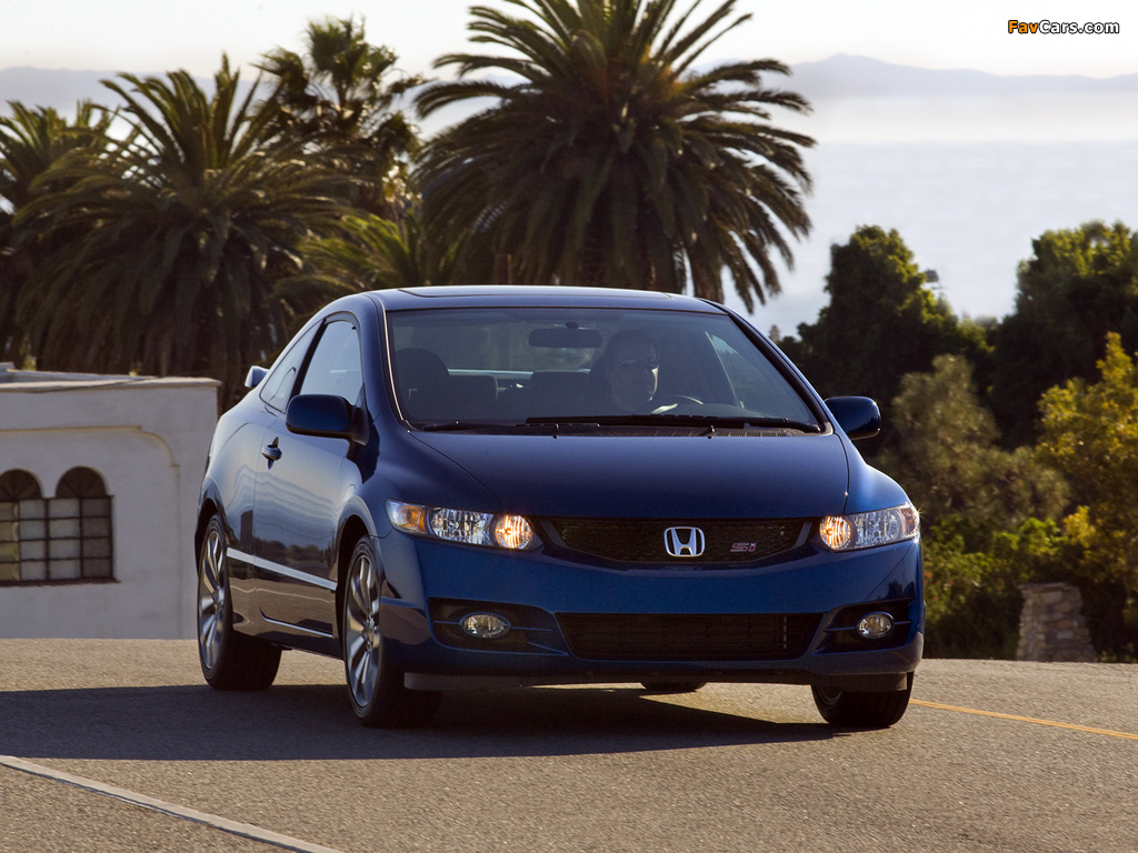 Honda Civic Si Coupe 2008–11 photos (1024 x 768)