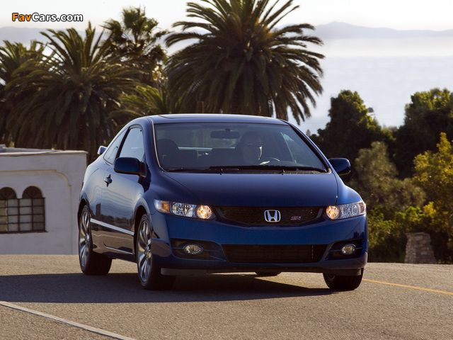Honda Civic Si Coupe 2008–11 photos (640 x 480)