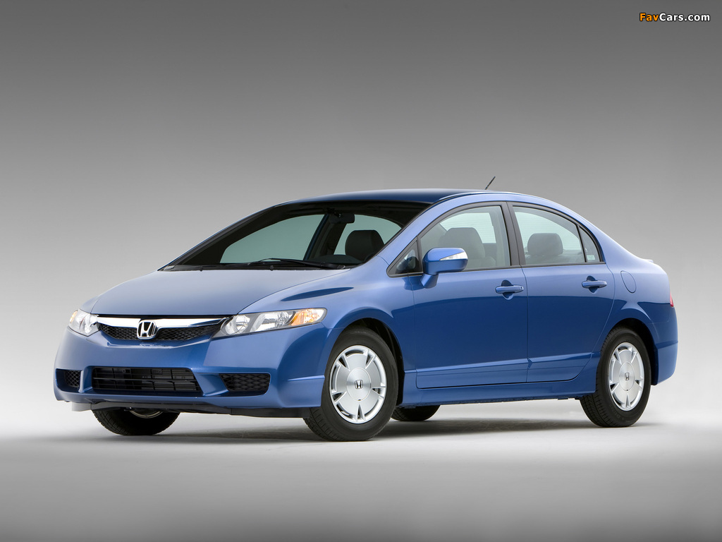 Honda Civic Hybrid US-spec 2008–11 photos (1024 x 768)