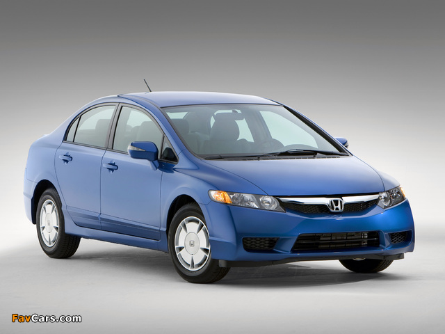 Honda Civic Hybrid US-spec 2008–11 photos (640 x 480)