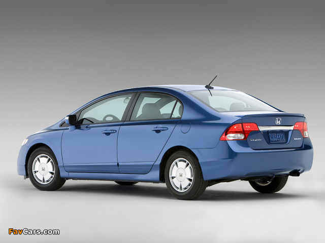 Honda Civic Hybrid US-spec 2008–11 photos (640 x 480)