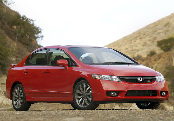 Honda Civic Si Sedan 2008–11 photos