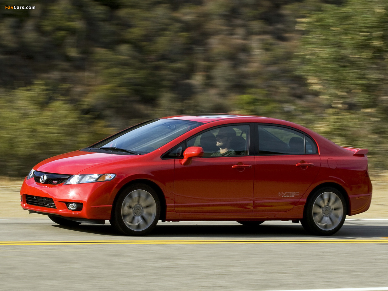 Honda Civic Si Sedan 2008–11 photos (1280 x 960)