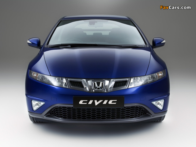 Honda Civic Hatchback UK-spec (FN) 2008–10 pictures (640 x 480)