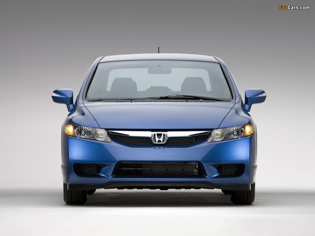 Honda Civic Hybrid US-spec 2008–11 pictures (1024 x 768)