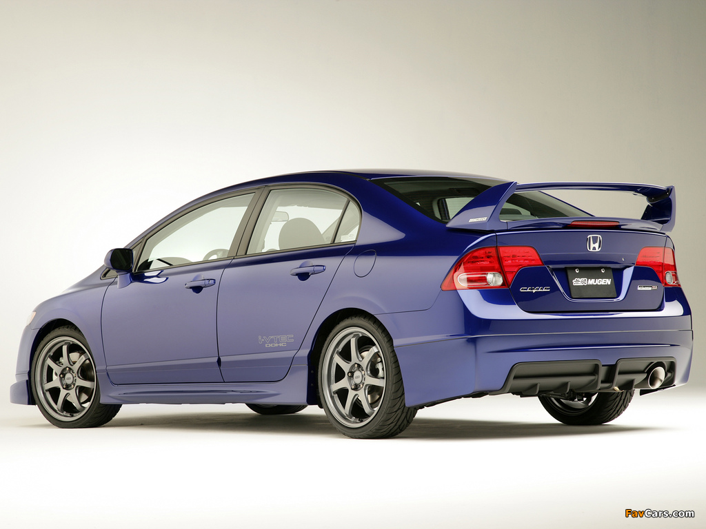 Mugen Honda Civic Si Sedan 2008 wallpapers (1024 x 768)