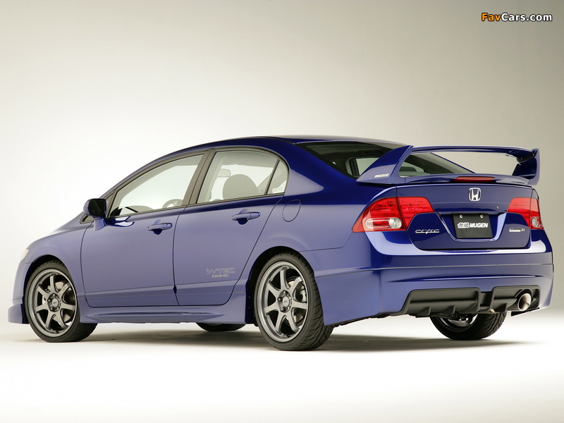 Mugen Honda Civic Si Sedan 2008 wallpapers (800 x 600)