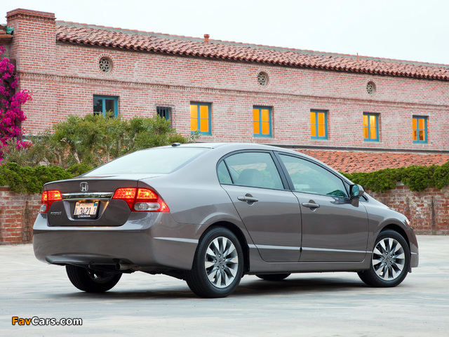 Honda Civic Sedan US-spec 2008–11 wallpapers (640 x 480)