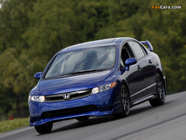 Mugen Honda Civic Si Sedan 2008 wallpapers (640 x 480)