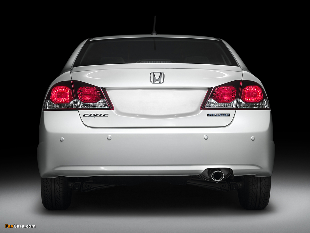 Honda Civic Hybrid (FD3) 2008–11 wallpapers (1024 x 768)