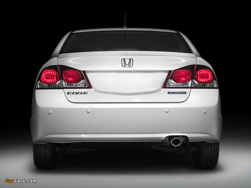 Honda Civic Hybrid (FD3) 2008–11 wallpapers (800 x 600)