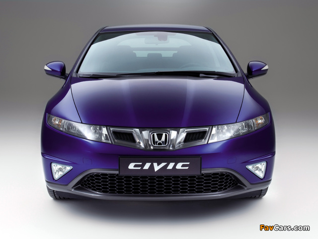 Honda Civic Hatchback (FN) 2008–10 wallpapers (640 x 480)