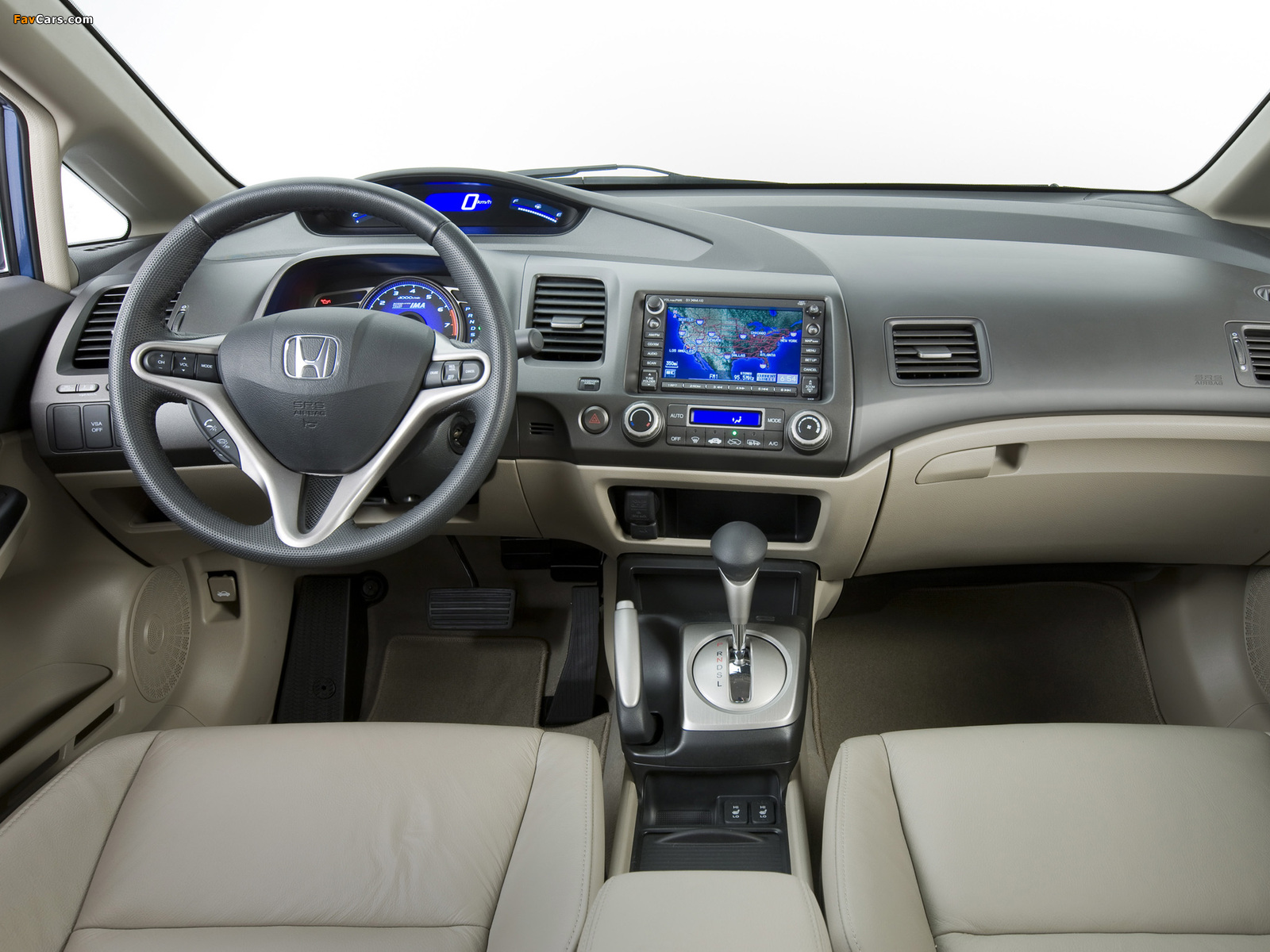 Honda Civic Hybrid US-spec 2008–11 wallpapers (1600 x 1200)