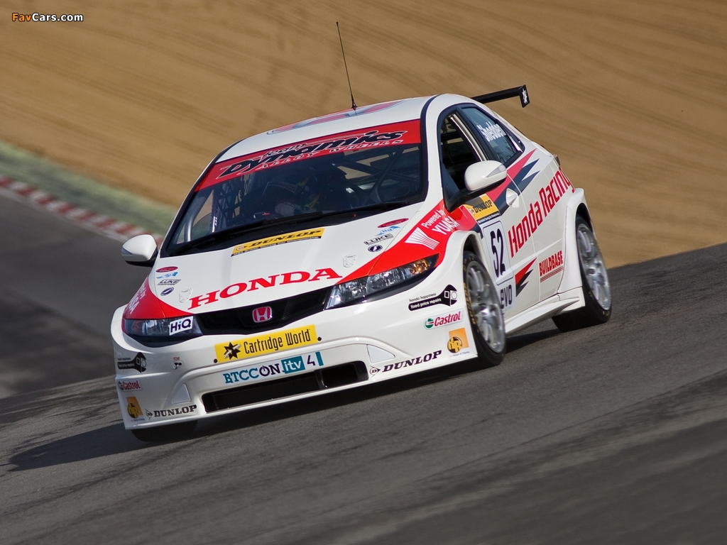 Honda Civic BTCC (FN) 2009–11 images (1024 x 768)