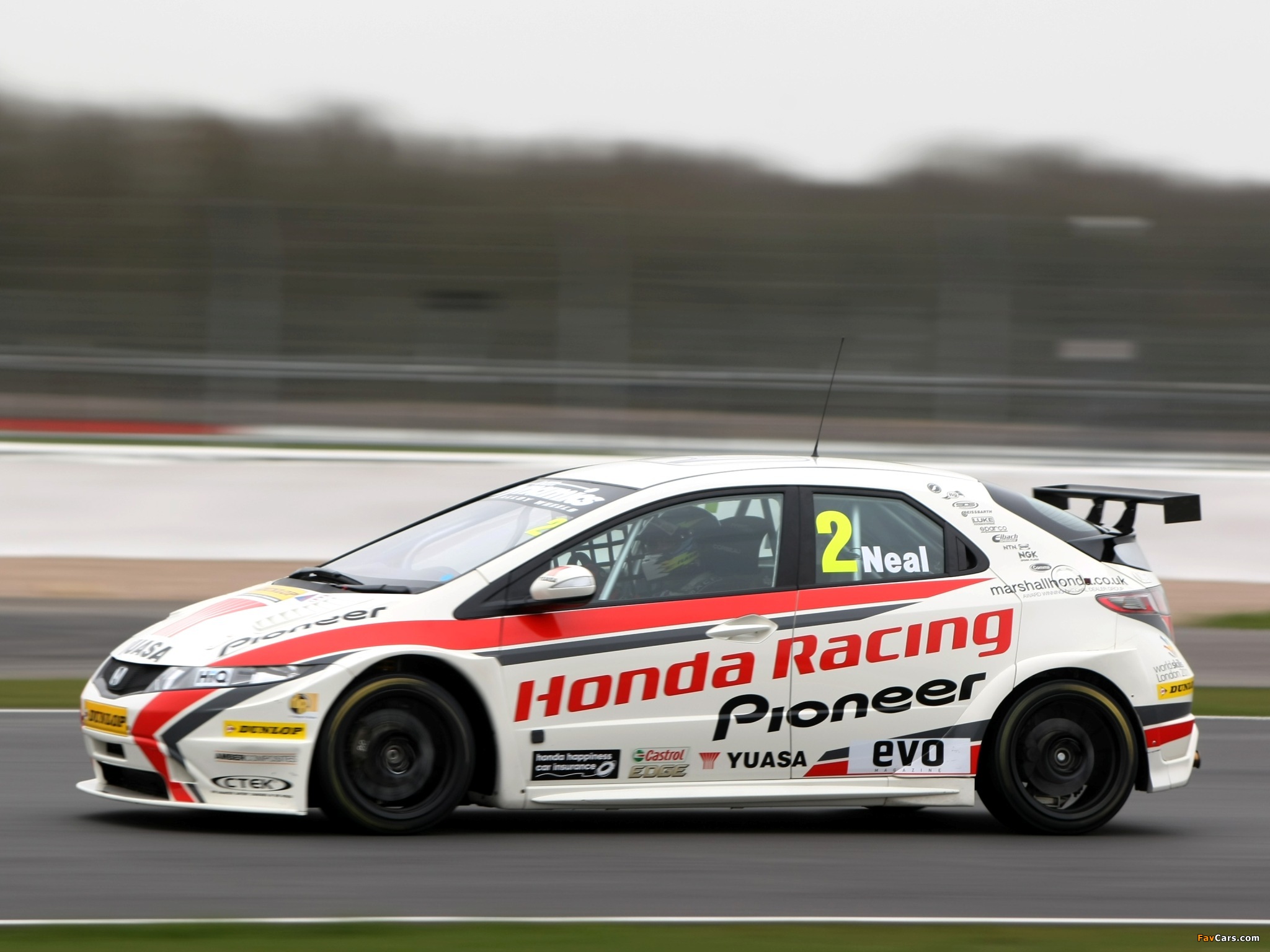 Honda Civic BTCC (FN) 2009–11 photos (2048 x 1536)