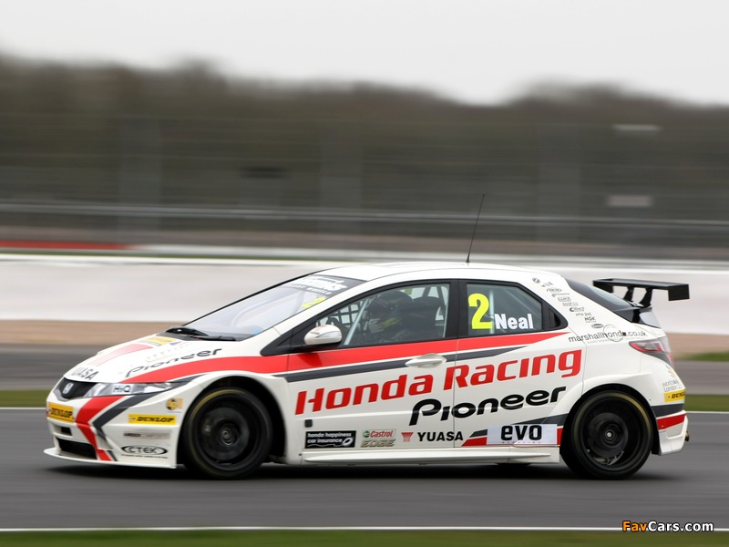 Honda Civic BTCC (FN) 2009–11 photos (800 x 600)